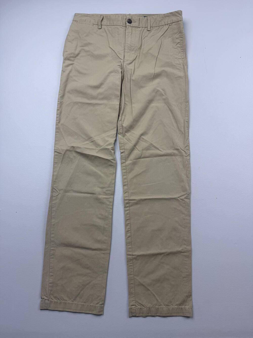 Polo Ralph Lauren Pants Teens 18 Beige Khaki Chino Flat Front Classic Casual